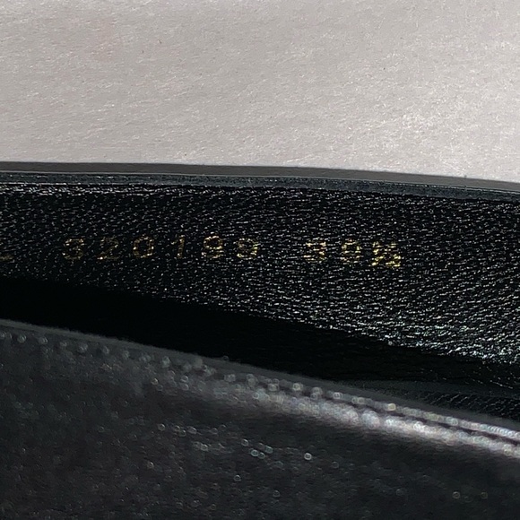 SAINT LAURENT size 39.5 black calfskin stud pumps - Picture 13 of 13